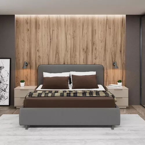 купить Кровать Bayro Positano 1600x2000 c подъёмным механизмом ткань категория III в Кишинёве 