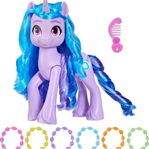 купить Игрушка miscellaneous F3870 My Little Pony: Izzy Moonbow Descoperă-ți strălucirea в Кишинёве 