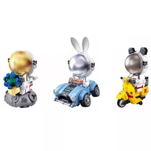 купить Конструктор Sluban P8002 Astronaut pe Marte, 3 modele, 1170 elem. в Кишинёве 