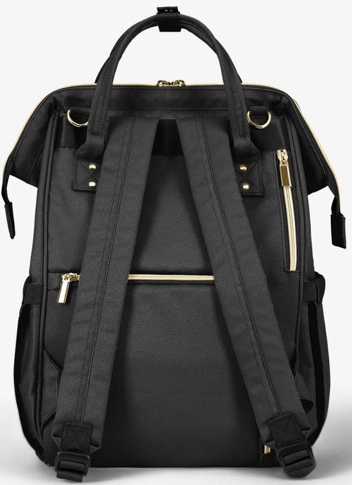 cumpără Geantă pentru mama Kikka Boo 31108020110 Geanta pentru carucior Siena 2025 Black Gold în Chișinău 