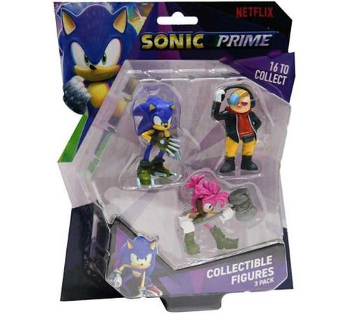 cumpără Jucărie miscellaneous SON2020 Sonic Prime, set 3 figurine (în asort.) în Chișinău 