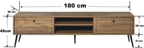 купить Тумба напольная для TV Trendy Brooklyn (GTR000249) в Кишинёве 