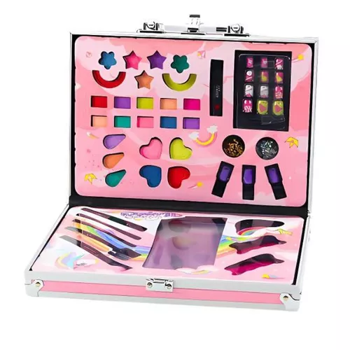 купить Набор для творчества Essa FT2059-B Set de machiaj în valiză roz в Кишинёве 