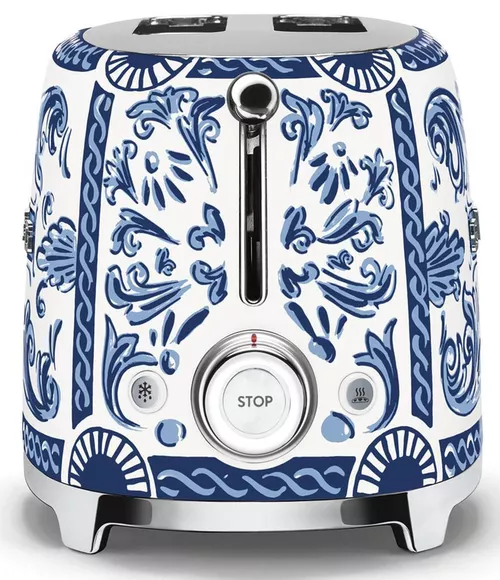 купить Тостер SMEG TSF01DGBEU Blu Mediterraneo Dolce&Gabbana в Кишинёве 