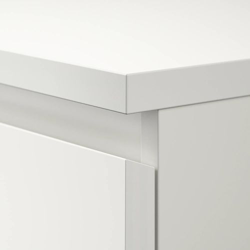cumpără Comodă Ikea Malm 6 sertare 80x123 (Alb) în Chișinău 