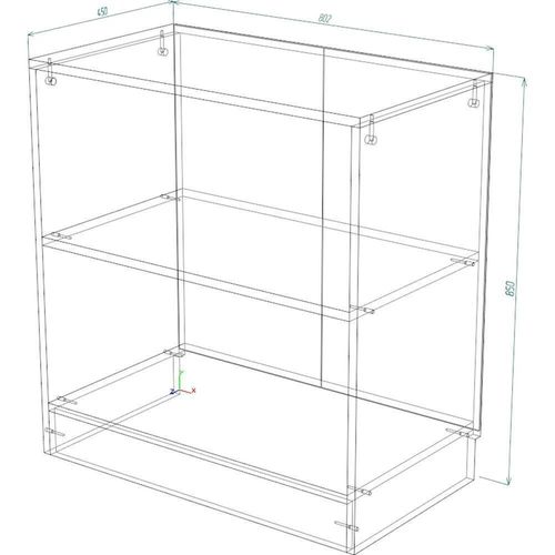 купить Комод Smartex (16378) Т7 80cm Ivory в Кишинёве 
