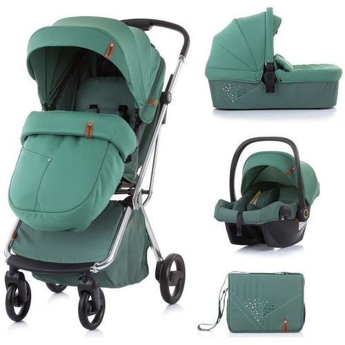 купить Детская коляска Chipolino 3 in 1 PIRUET 360 KKPI02103PN pine в Кишинёве 