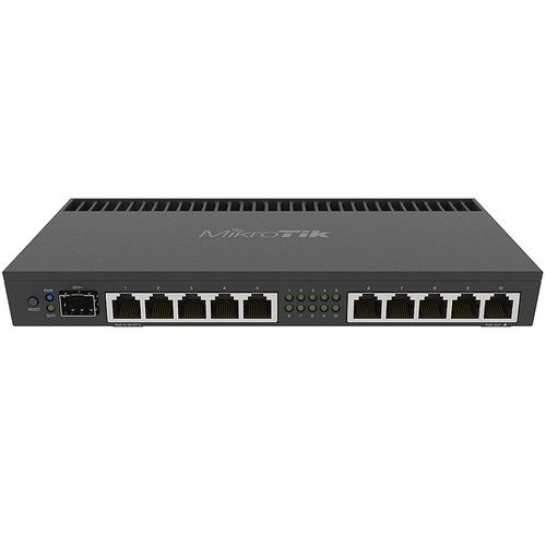 cumpără Mikrotik RouterBOARD 4011iGS+ 1U rackmount case (RB4011iGS+RM), CPU AL21400 Quad-core 1.4GHz, 1GB, 10 ports 10/100/1000, 1xSFP+, PoE-out în Chișinău 