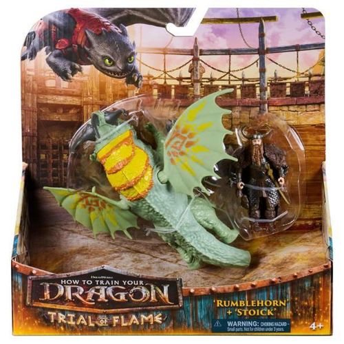 купить Игрушка Spin Master 6075559 Cum să-ți dresezi dragonul: Stoick și dragonul Rumblehorn в Кишинёве 