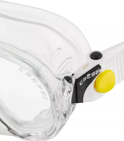 купить Аксессуар для плавания Cressi-Sub Masca inot MAREA JR SIL clear yellow (DN283010) в Кишинёве 