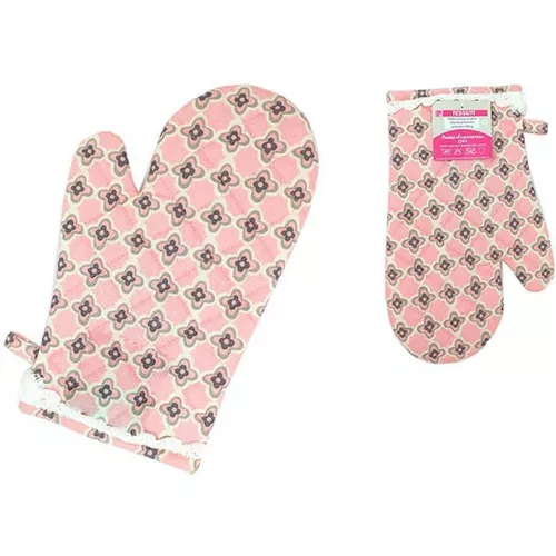 купить Аксессуар для кухни Andrea Fontebasso 48889 Прихватка-рукавица Ortigia Rosa, 100% х/б в Кишинёве 