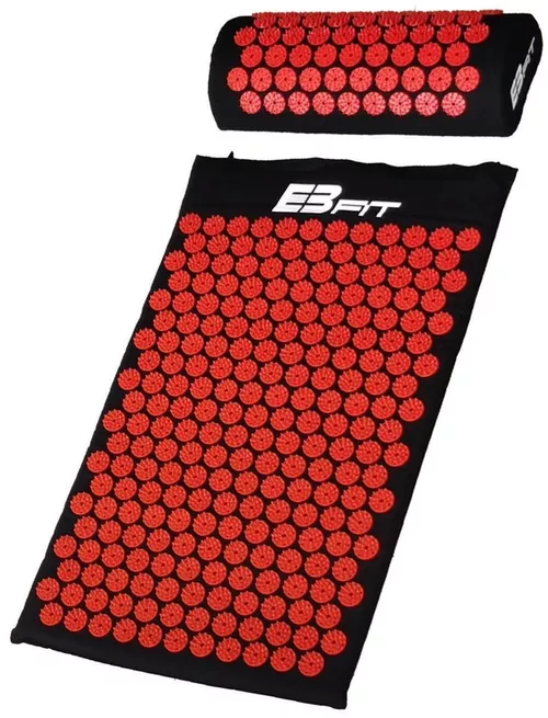 купить Коврик для йоги EB Fit Acupressure and Massage Mat Red (covor pentru masaj) в Кишинёве 