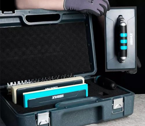 cumpără Șpaclu Bihui PTSCK12 набор 12 зубчат. нерж терок пласм. чемод. în Chișinău 