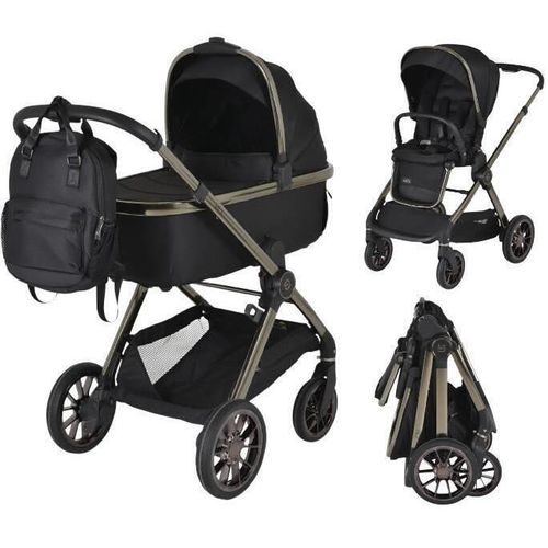 cumpără Сărucior pentru copii Moni iClick Black, 2in1 în Chișinău 