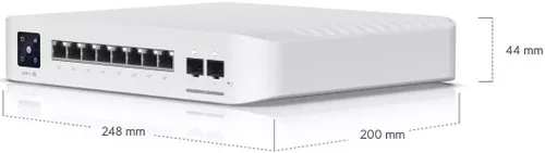 купить Switch/Коммутатор Ubiquiti USW-PRO-8-POE-EU, UniFi Switch Pro 8 PoE в Кишинёве 