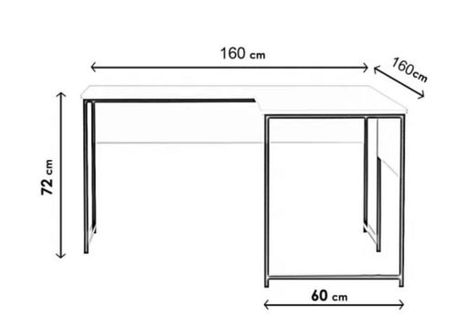 cumpără Masă de birou Trendy Birou de studiu L-L195 (GTR001069) în Chișinău 