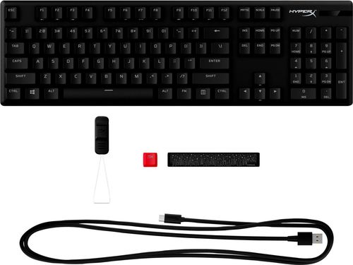 cumpără Tastatură HyperX 639N3AA#ACB, Alloy Origins PBT Red (RU layout) în Chișinău 