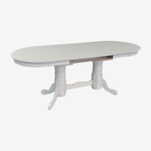 купить Комплект стол и стулья Evelin di Costacurta стол HV-31N White + 6 стульев YTC-078Wh UF885-14 Grey в Кишинёве 