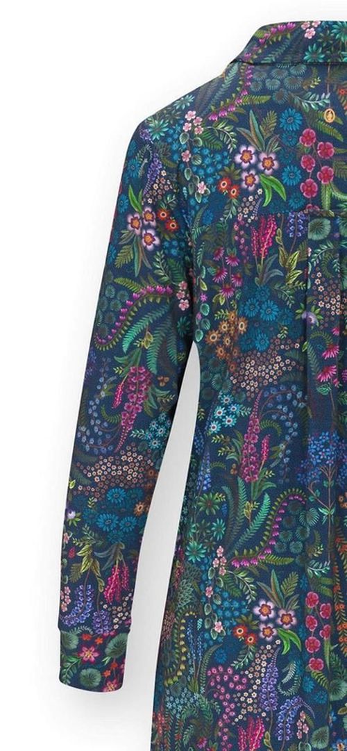 купить Домашний текстиль Pip Studio 51.503.571 Daaltje Long Sleeve Nightdress Querida Dark Blue M Dark Blue в Кишинёве 