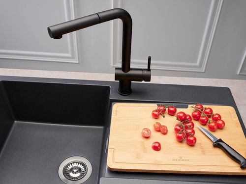 купить Смеситель кухонный Reginox R31643 Cedar Black в Кишинёве 
