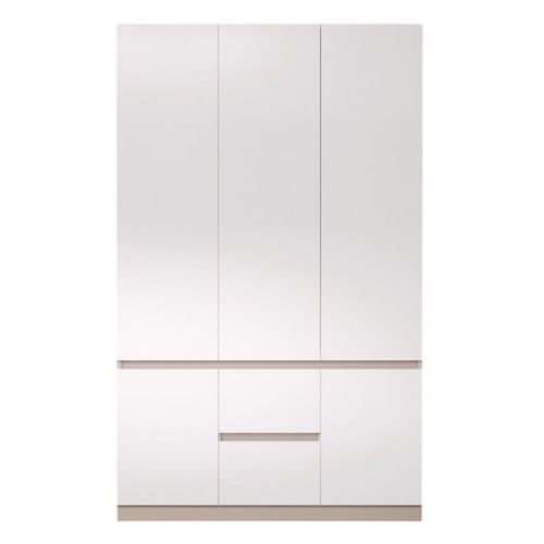 купить Шкаф Bayro Harmony 1350x2200x550 cu sertare gri piatra в Кишинёве 