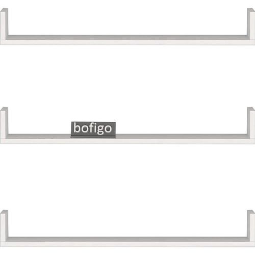 cumpără Raft decorativ Bofigo Комплект навесных полок 13-90-01 White în Chișinău 