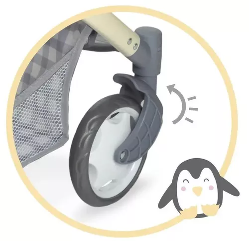 купить Кукла DeCuevas 80547 кукольная коляска 3 в 1 с рюкзаком PIPO 2022 - 70 cm в Кишинёве 