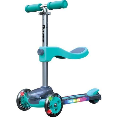 купить Самокат Razor 20073645 Scooter Kids Convertible 2in1 Rollie Deluxe, Teal в Кишинёве 