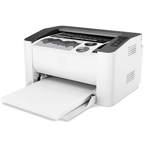 cumpără Imprimanta Printer HP Laser 107w, White,  A4, Wi-Fi, 1200 dpi, up to 20 ppm, 64MB, Up to 10k pages/month, Wi-Fi 802.11b/g/n, USB 2.0, PCLmS, URF, PWG, ApplePrint, Google Cloud Print, W1106A Cartridge HP 106A (~1000 pages) Starter ~500pages, no USB cable în Chișinău 