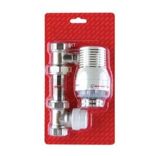 cumpără Accesoriu sisteme de încălzire MPN 49332 Set robineti radiator, tur/retur, Ø1/2", coltar în Chișinău 