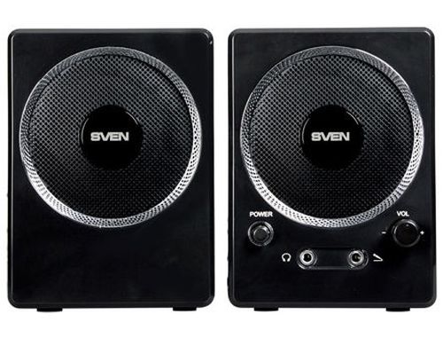 cumpără Active Speakers SVEN 247 Black USB, RMS 4W, 2x2W (boxe sistem acustic/колонки акустическая сиситема) în Chișinău 