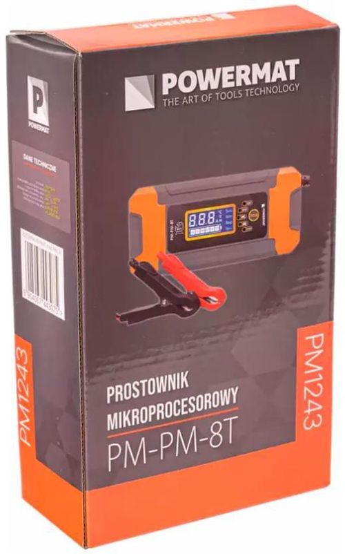 купить Зарядное устройство для авт.аккумуляторов Powermat PM-PM-8T 120A 12/24V в Кишинёве 