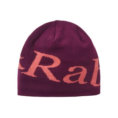 cumpără Îmbrăcăminte sport Rab Caciula LOGO BEANIE Mulberry/Hibiscus (QAB-39-MLH-ONE) în Chișinău 