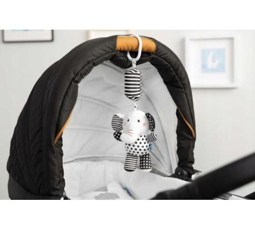 cumpără Jucărie cu pandantiv Sensillo Z-033 Игрушка плюш 8274 B/W Elephant în Chișinău 