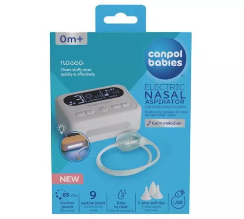 cumpără Aspirator nazal Canpol 20/121 Электрический назальный аспиратор для малышей în Chișinău 
