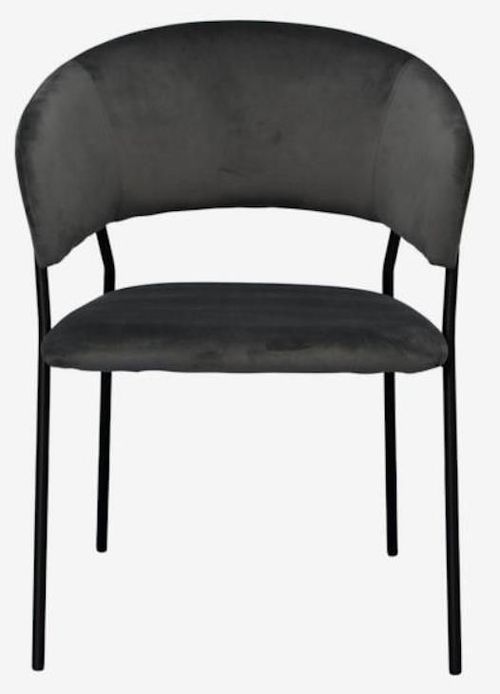 купить Комплект стол и стулья Evelin di Costacurta стол DT 404-3B + 3 стула YTC-097B Dark grey в Кишинёве 