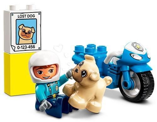 купить Конструктор Lego 10967 Police Motorcycle в Кишинёве 