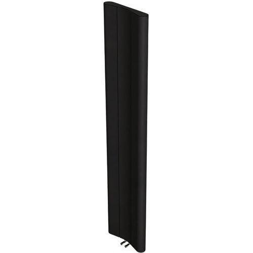 cumpără Radiator Carisa CURVY 1800x370 CUR 9005 TEX Black (3 elem) alum în Chișinău 