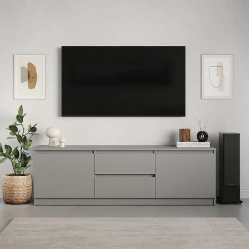 cumpără Comodă TV MebelStar NEO 2S2D 150x43x53 Grey (MBS-1256) în Chișinău 