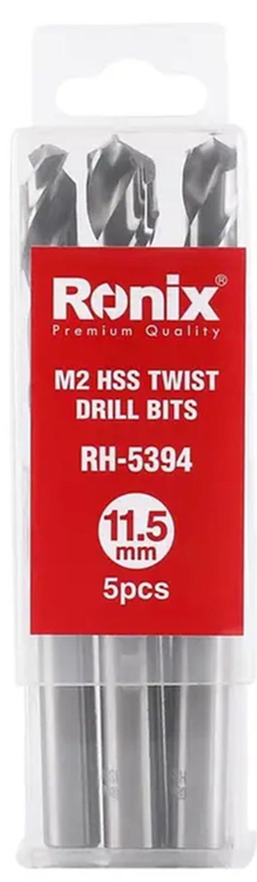 cumpără Burghiu Ronix RH-5394 SET Burghiu 11.5MM-M2 (5buc) în Chișinău 
