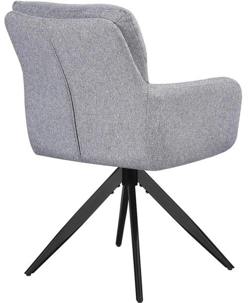 cumpără Scaun Interdepo LEO Светло-серый, Chenille chair în Chișinău 