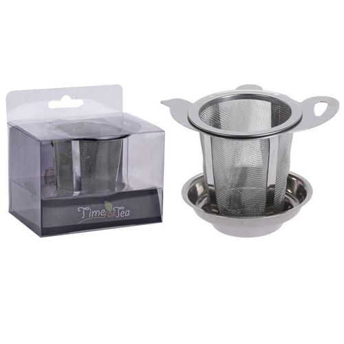 cumpără Infuzor ceai Holland 38800 Time for tea для заваривания чая D7cm H7cm и крышка-поднос în Chișinău 