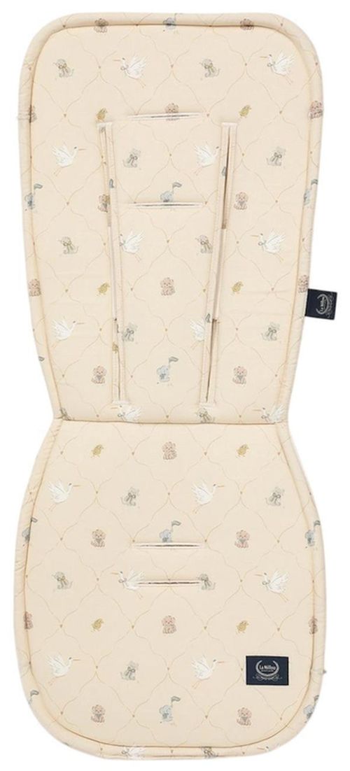 cumpără Accesorii pentru cărucior La Millou Saltea pentru cărucior din bumbac și catifea Multi BEBE MIGNON VANILLA în Chișinău 