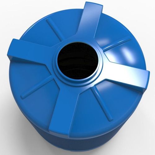 купить Летний душ Uniplast 37092 Rezervor apa 3000 L vertical, oval (albastru) cu stut D. 2" 151x189 cm в Кишинёве 