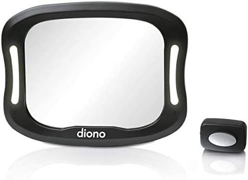 Зеркало заднего вида с подсветкой Diono Easy View XXL 