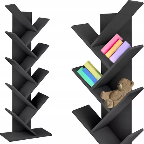 купить Офисный стеллаж Jumi CM-254107 142x50x25cm, Negru в Кишинёве 