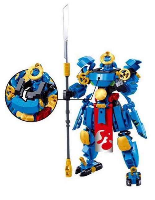 cumpără Set de construcție Sluban B1312 Samuraiul Albastru, 230 elem. în Chișinău 