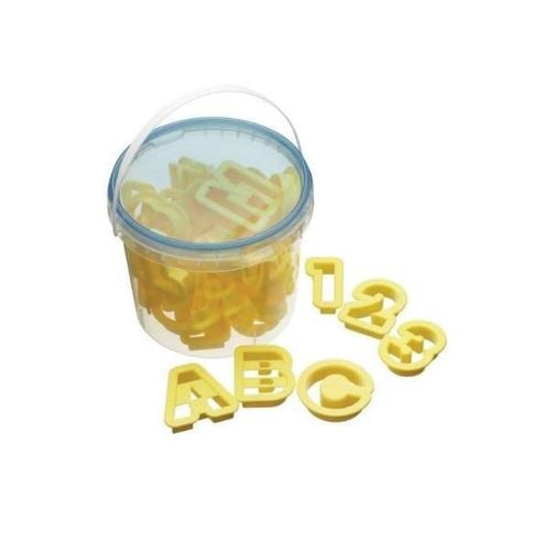 купить Набор для творчества miscellaneous KCLMALPHCUT36 Set de 36 forme Alpha-Numeric, (en) в Кишинёве 