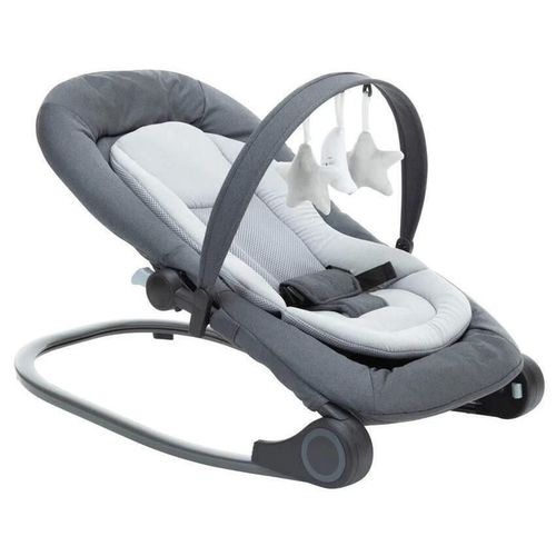 купить Детское кресло-качалка Premaman PEVGSK-CCC-UNQ Balansoar cu jucarii Sluggy Gri в Кишинёве 