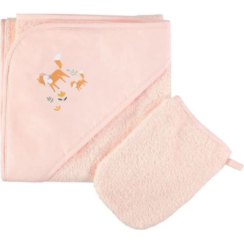 купить Аксессуар для купания Premaman PBRDWX-ROC-UNQ Prosop de baie cu gluga si manusa Enchanted Forest в Кишинёве 
